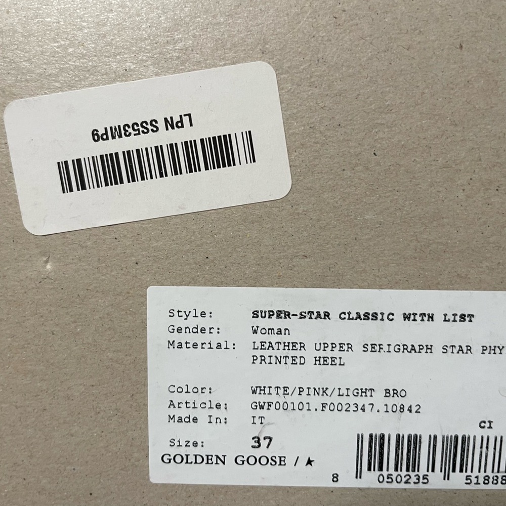 Golden Goose Super-Star - Size 37 - Excellent Condition - Picture 3 of 6
